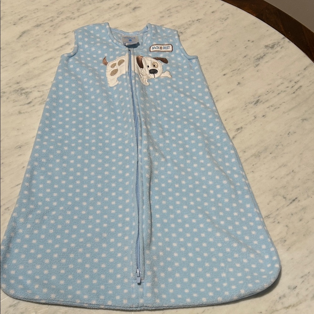Blue Polka Dot Kids Pajamas/Sleep Sack